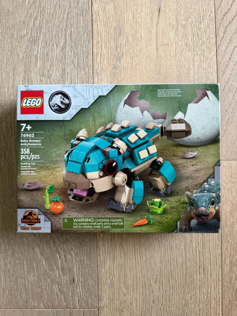 Lego Jurassic World Baby Bumpy: Ankylosaurus 76962